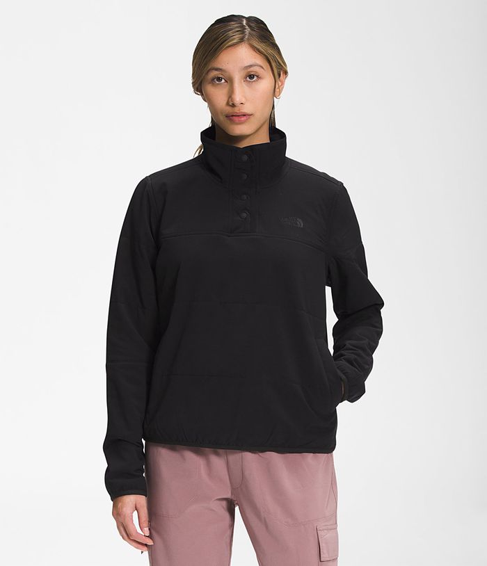 Plumifero The North Face Mujer Negras Mountain Sudadera Pullover 49372BWRA